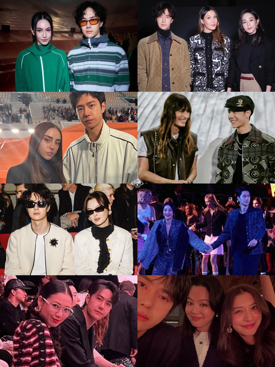 📸 #WangYibo with women at fashion events gotta be one of my favorite genre

• Wang Yibo with Keira Knightley, Xin Zhilei, Marion Cotillard, and Penelope Cruz

• Wang Yibo with Jennie Kim, Mizuki Kayashima, and Gracie Abrams

• Wang Yibo with Mai Davika Hoorne

• Wang Yibo