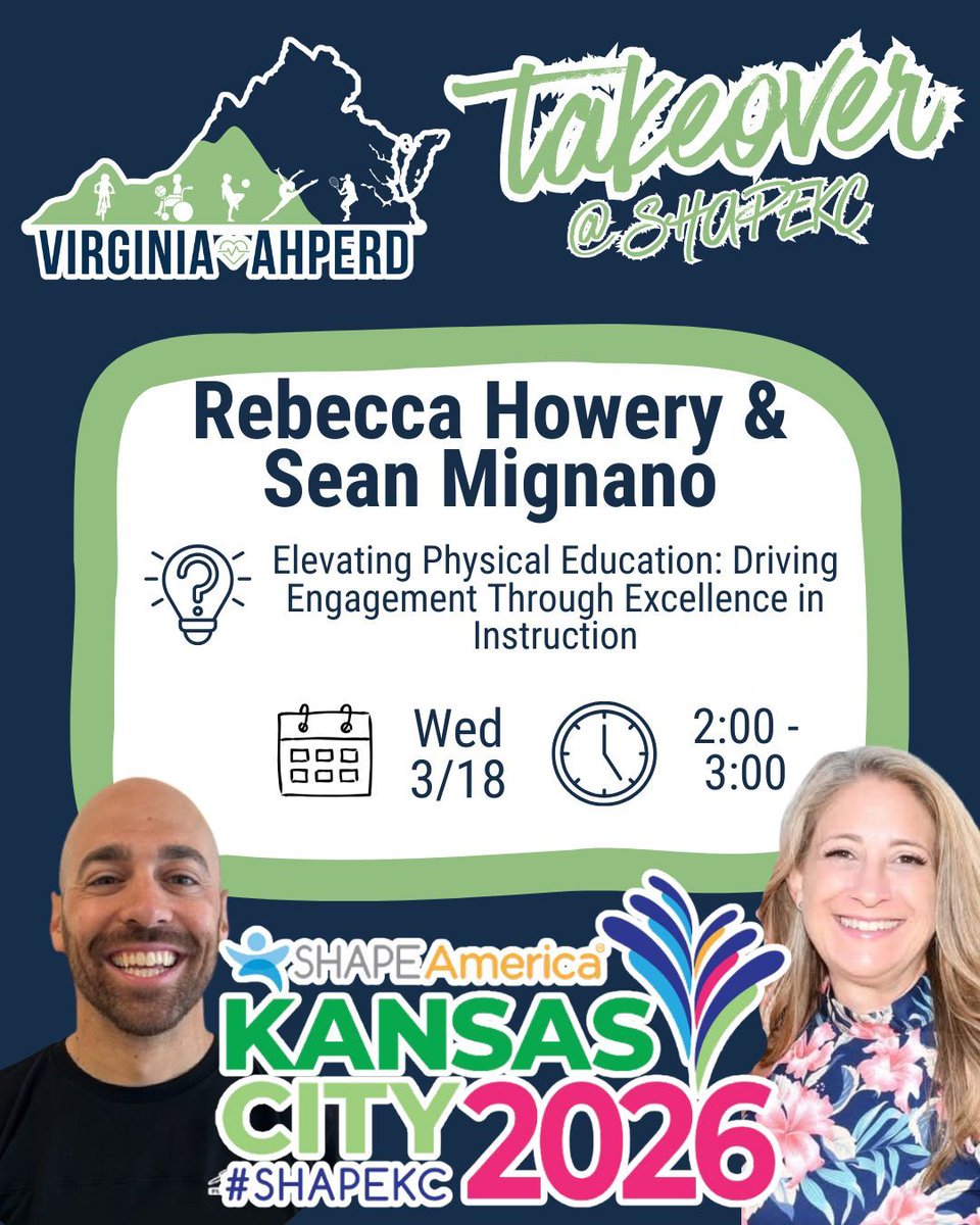 Virginia AHPERD tweet media