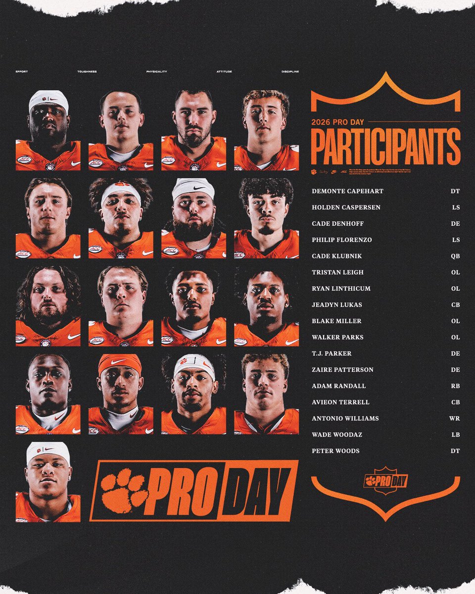 Clemson Football tweet media