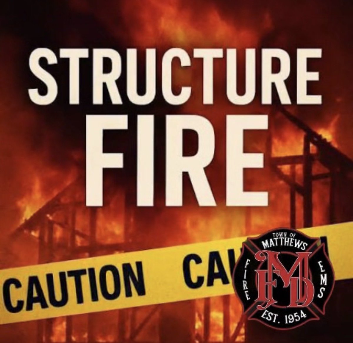 MATTHEWS FIRE & EMS tweet media