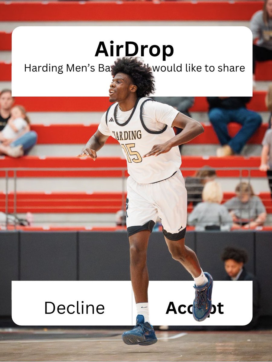 Harding Men's Basketball tweet media