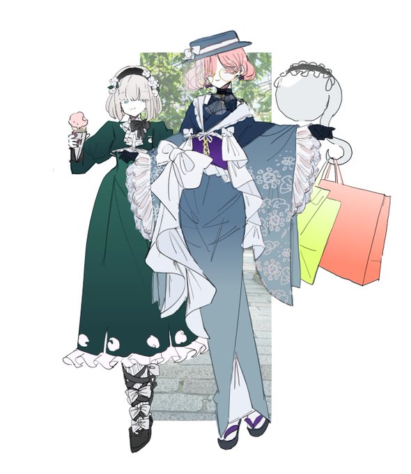 西行寺幽々子 「ゆゆ様? 」|羽々斬のイラスト