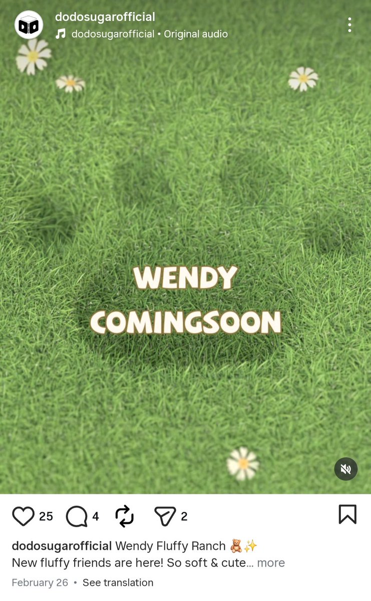 Dodo Sugar | Wendy Fluffy Ranch
Coming soon.