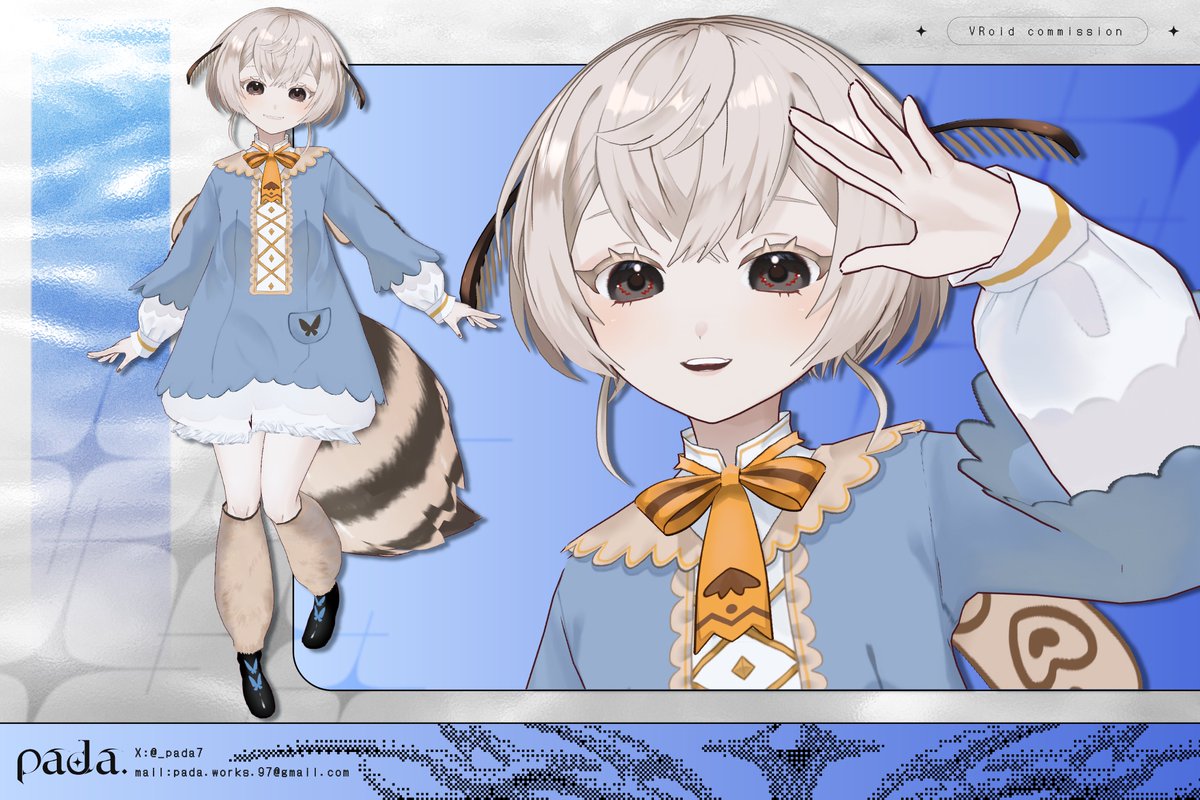 pada. VRoid3Dモデル制作依頼受付中 tweet media