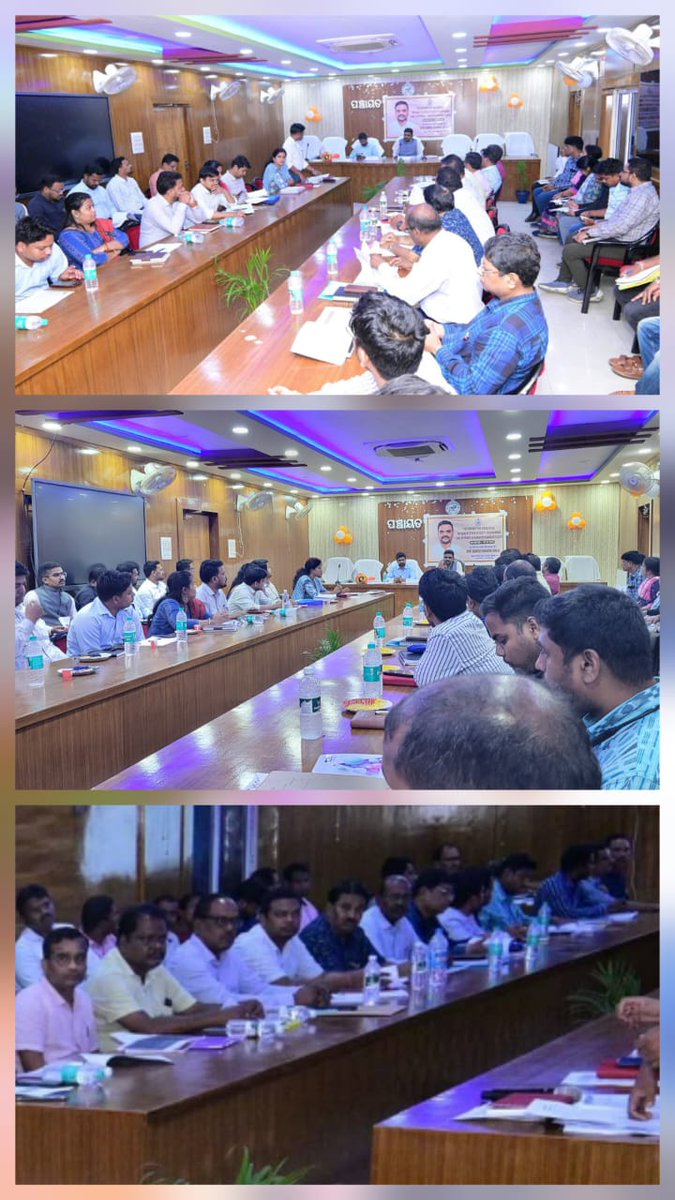 DIPA Dhenkanal attended a review meeting regarding the implementation of schemes and the district development plan. The meeting was chaired by the Honorable Industries Minister  and the Collector of Dhenkanal, in the presence of all DLOs and BLOs of Kamakhyanagar.