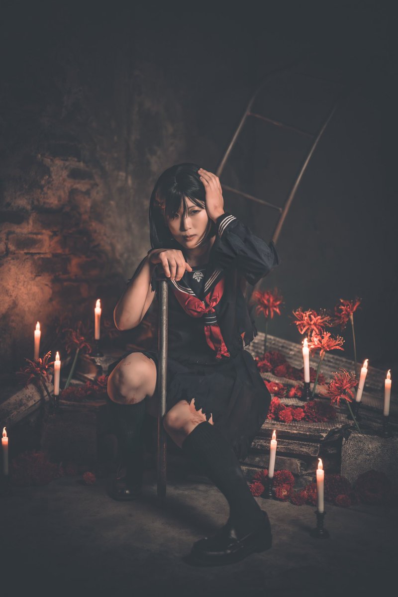 ※コスプレ

　　　　サイレントヒルf
　　-----SILENT HILL f-----
　　　　　　深水雛子

　　Photo/<a href="/KintaChiro/">ライム</a>さん

　　Studio/<a href="/CosplayWith/">アート・コスプレスタジオWith</a>さん

　　#silenthillf