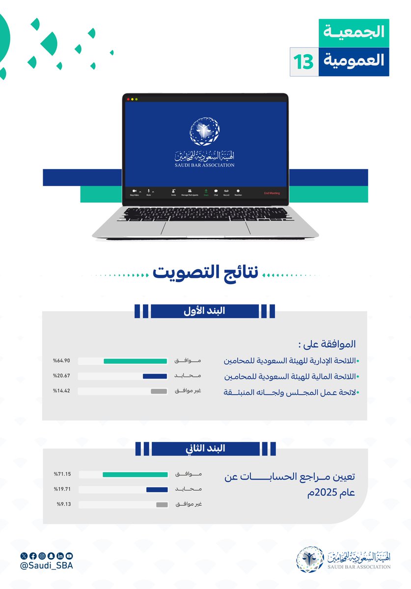 الهيئة السعودية للمحامين tweet media