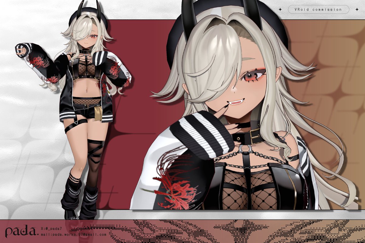 pada. VRoid3Dモデル制作依頼受付中 tweet media