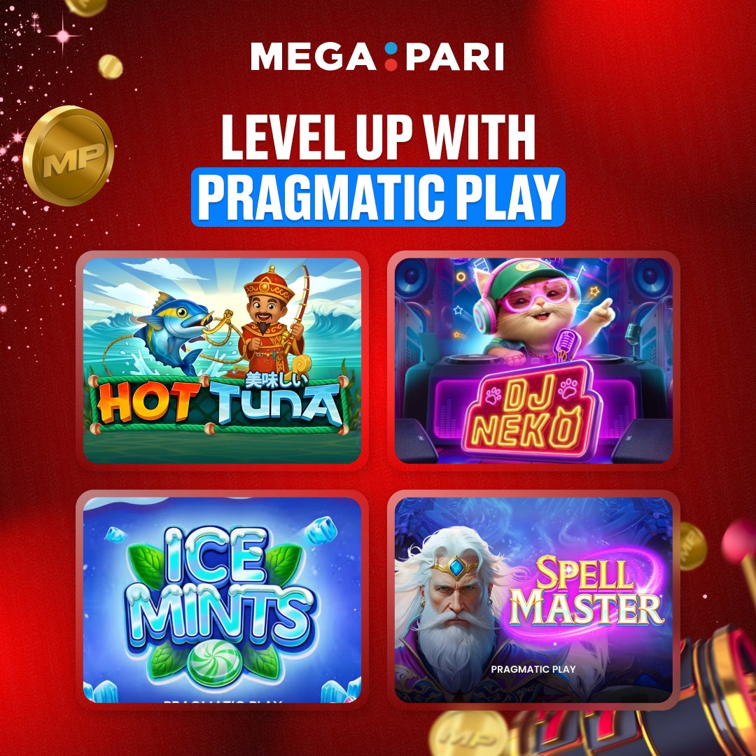 🎰UNLOCK MEGA WINS WITH PRAGMATIC PLAY!

Step into a world of spins, wins, and nonstop excitement!⚡From mega slots to tables, every game is your chance to hit big rewards💰

Are you ready to feel the rush?

👉 Play here> megapari.media/3LCB3M8

#Megapari #Casinolife #jackpot