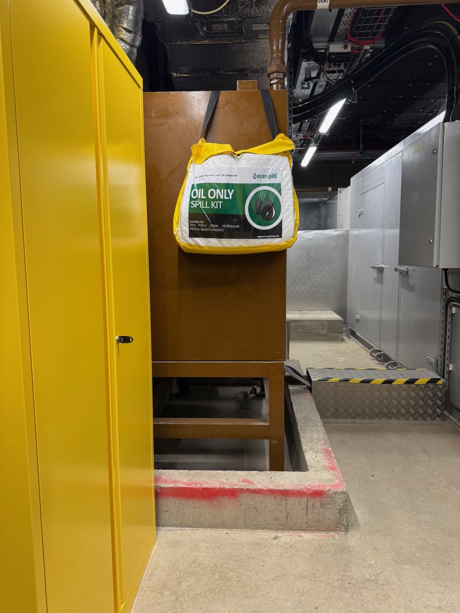 SentaurL's tweet photo. Be prepared before a spill happens.

Oil Spill Kits are designed for fast, effective response to oil and fuel spills—helping you protect your workplace, the environment, and stay health and safety compliant.
Quick absorption
Easy to use
Essential for all plantrooms. https://t.co/oZ6wBfxGbg