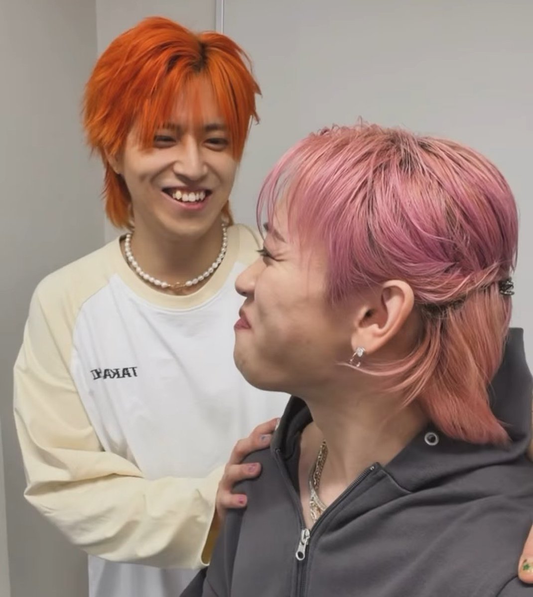 タカシくんの言動にキューアグを起こしたときにするシューくんのこの顔だいすき🎶