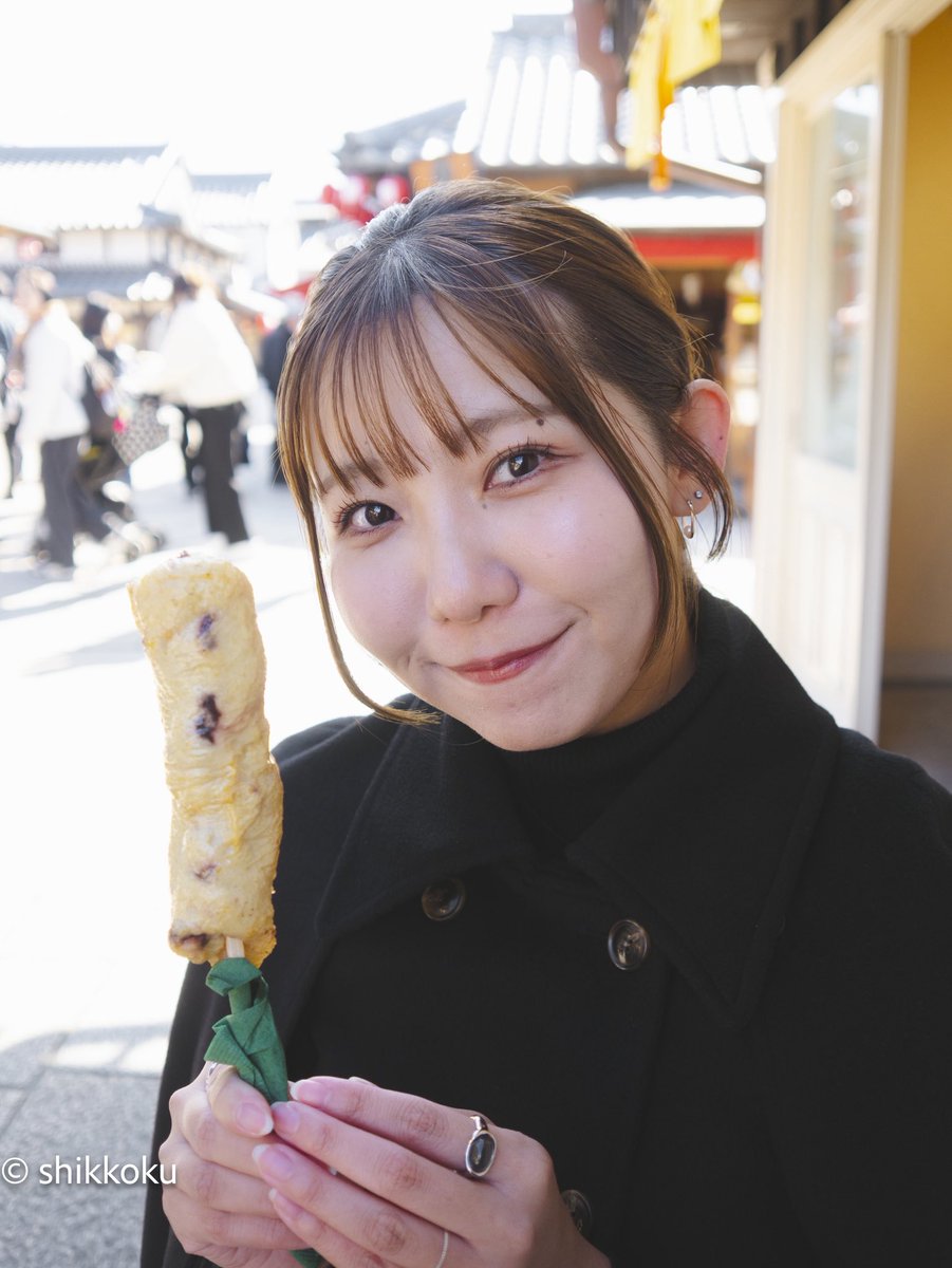 おかげ横丁散策
#食べ歩き 
#もぐもぐ女子は可愛い😍