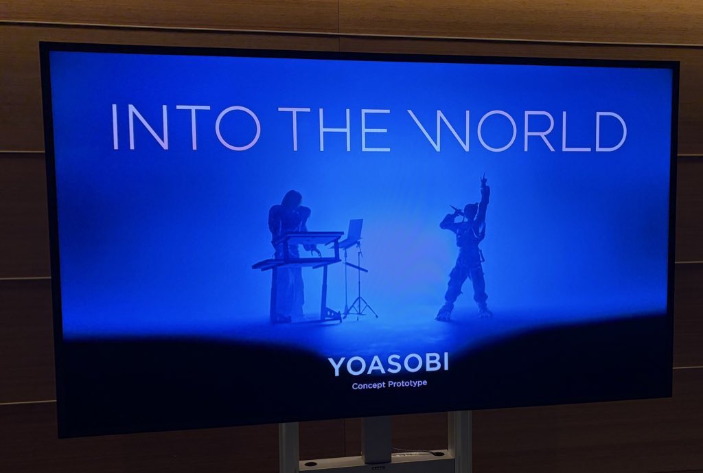 senasher1224's tweet photo. INTO THE WORLD 今まで体験したことのない音楽の楽しみ方でとても素晴らしかったです！
空間オーディオ最高です🌟 https://t.co/TTqeI2pBBr