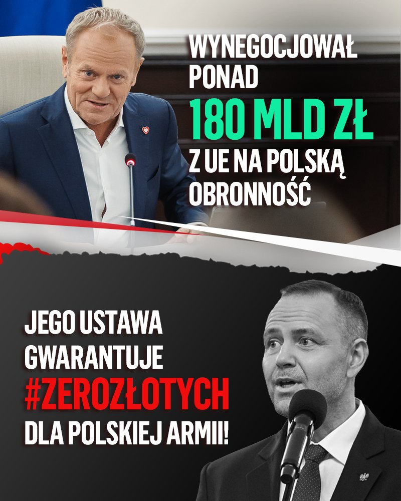 Obywatelska_KO's tweet photo. Program SAFE gwarantuje wynegocjowane przez nas ponad 180 mld zł na bezpieczeństwo Polski❗️

Jedyne, co gwarantuje ustawa Nawrockiego to biurokracja, stołki dla swoich i #ZeroZłotych dla polskiej armii ❌ https://t.co/px353V2rvg