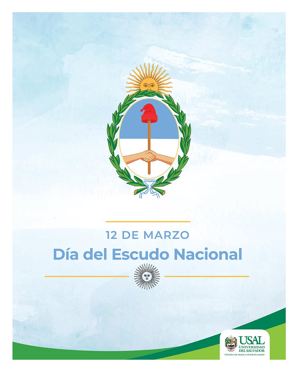 Hoy se conmemora la creación del Escudo Nacional adoptado por la Asamblea del año XIII. 
Imagen que un mes después, con algunas modificaciones también estaría acuñando las monedas de plata y oro con la siguiente inscripción: "En Unión y Libertad".