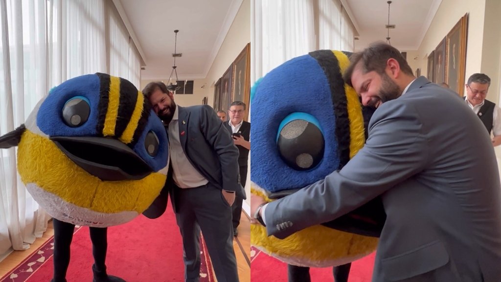 Fiu mascota de #Santiago2023 tweet media