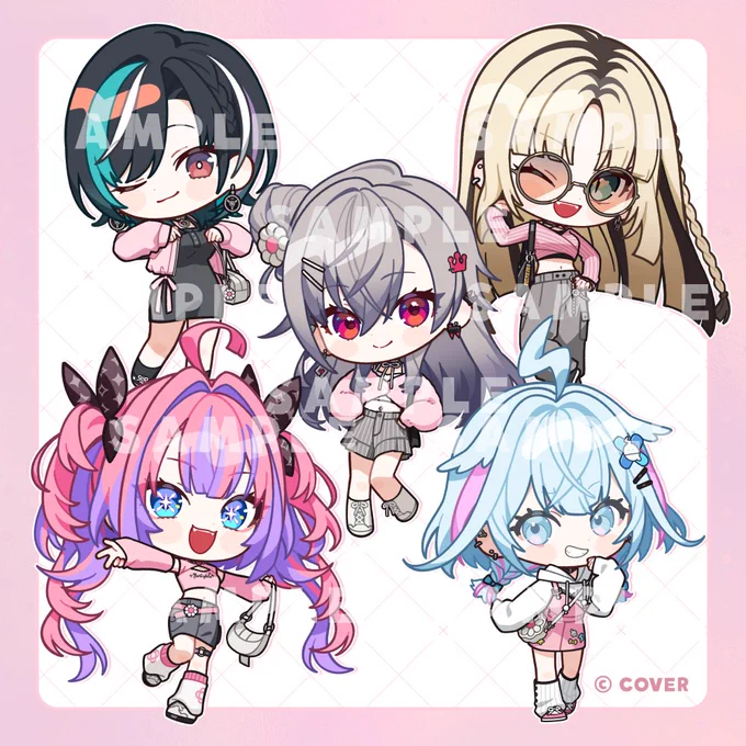 【お知らせ!】 「FLOW GLOW 〜Spring has come〜」にて ミニキャラのお手伝いをさせていただきました! こちらは後半分です!よろしくお願いいたします #FLOWGLOW #FG_タワレコカフェ