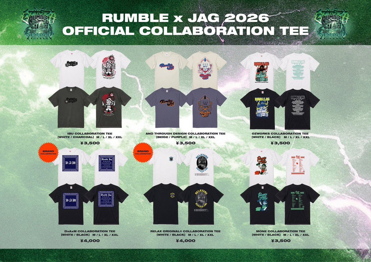 RUMBLE×JAG 2026 tweet media