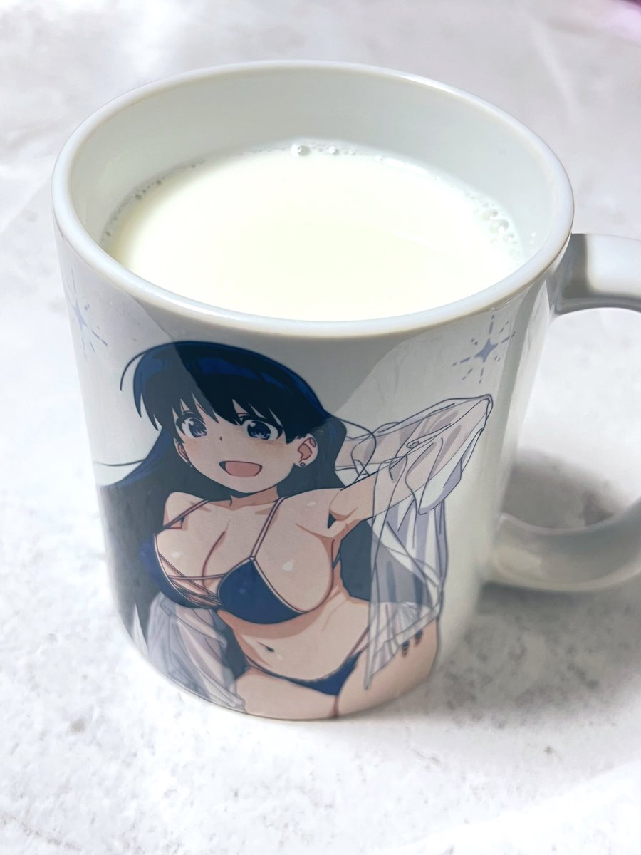 「ホットミルク」|左のイラスト