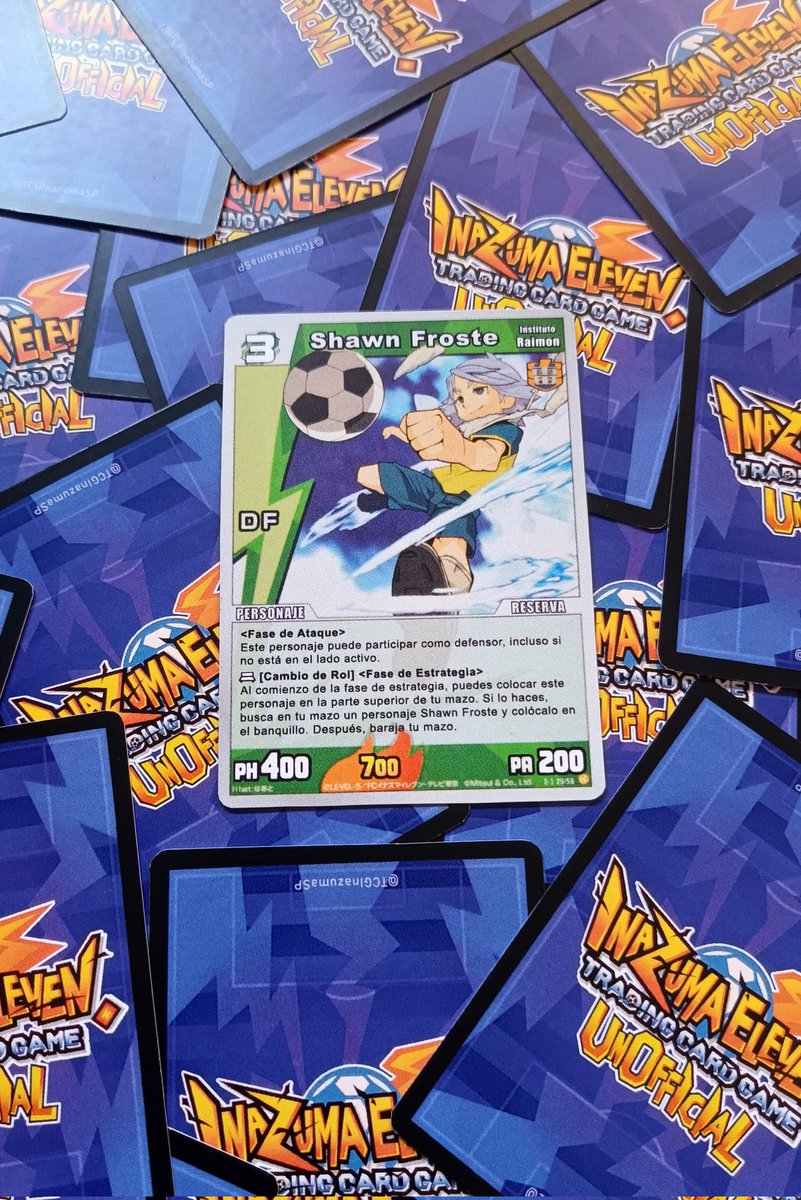 TCGInazumaSP's tweet photo. ⚡️Este sábado estaremos en el Evento Inazuma de Madrid enseñando a jugar al TCG de Inazuma ⚡️
¡Anímate a venir y llévate un Shawn de regalo por participar!
Más info en: https://t.co/7J89Fzq559 https://t.co/gMcm7optVG