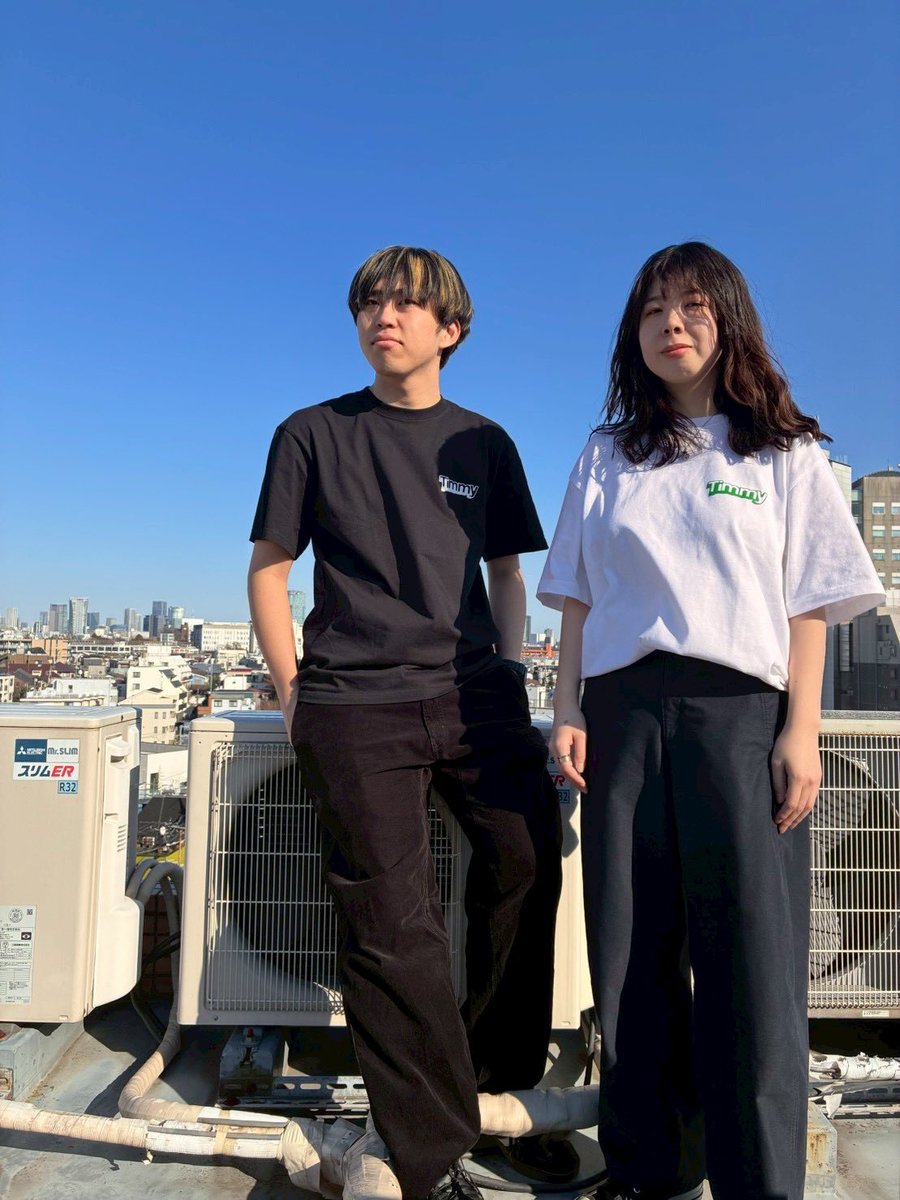 Timmy_band's tweet photo. New goods👕

TimmyロゴTシャツ 各種3000円

・フォレストグリーン
・ピュアブラック

ロゴデザイン@m_____020130 
モデル @cawairi  @ngmnkshd https://t.co/jU1A3uavEr
