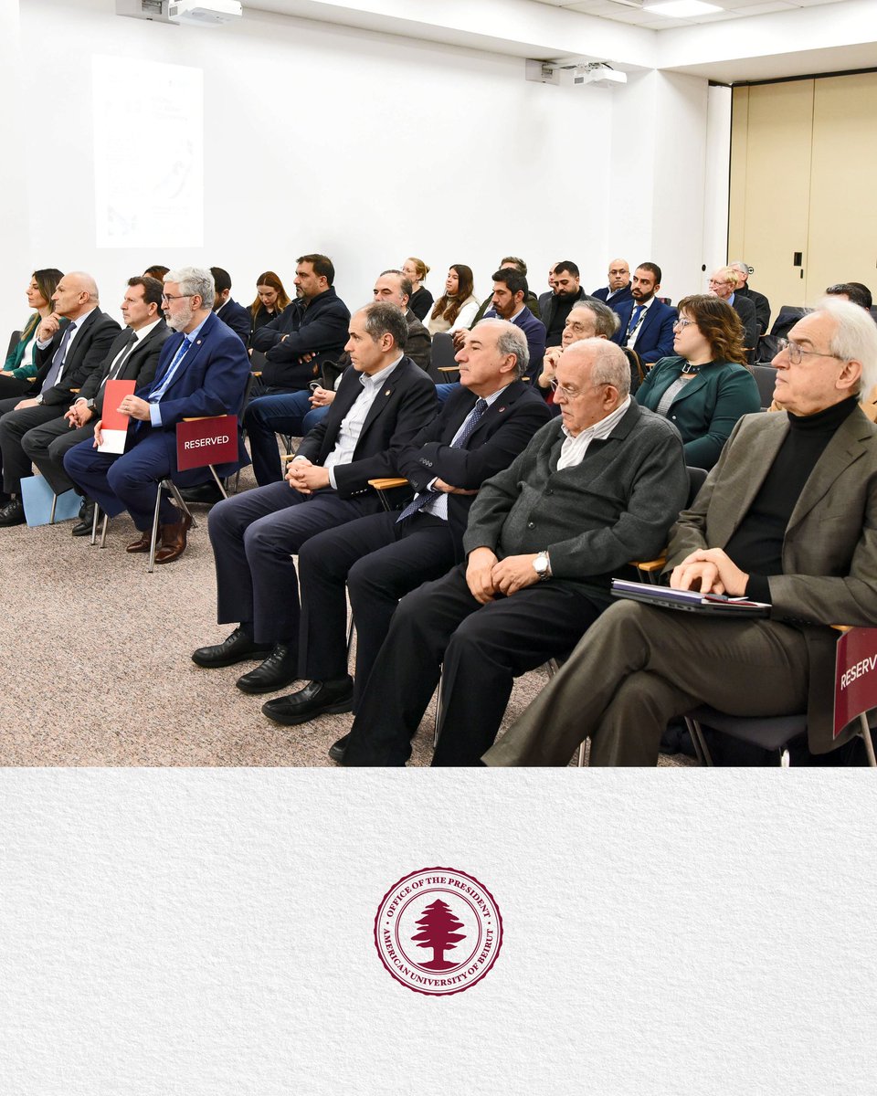 AUB Office of the President tweet media