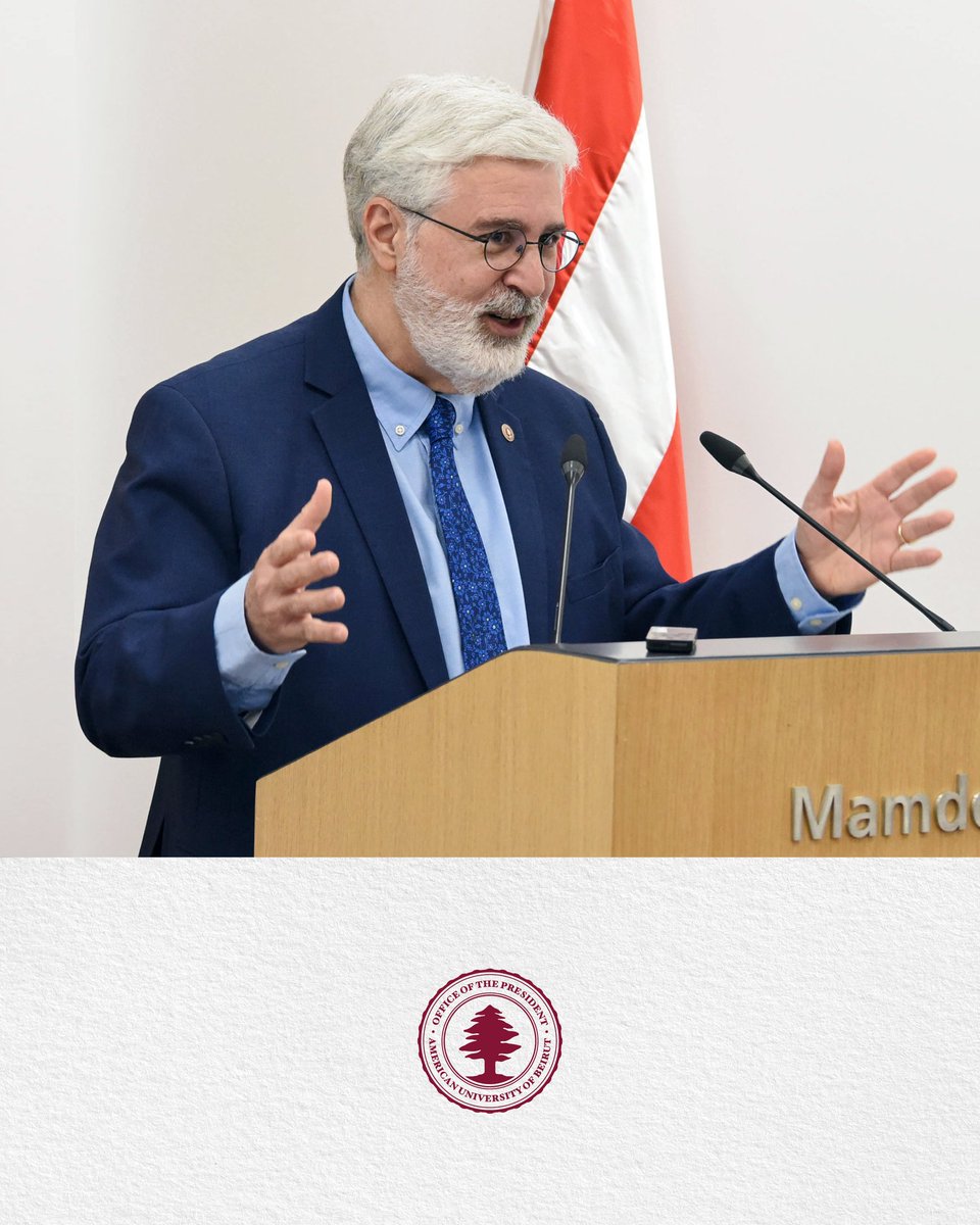 AUB Office of the President tweet media