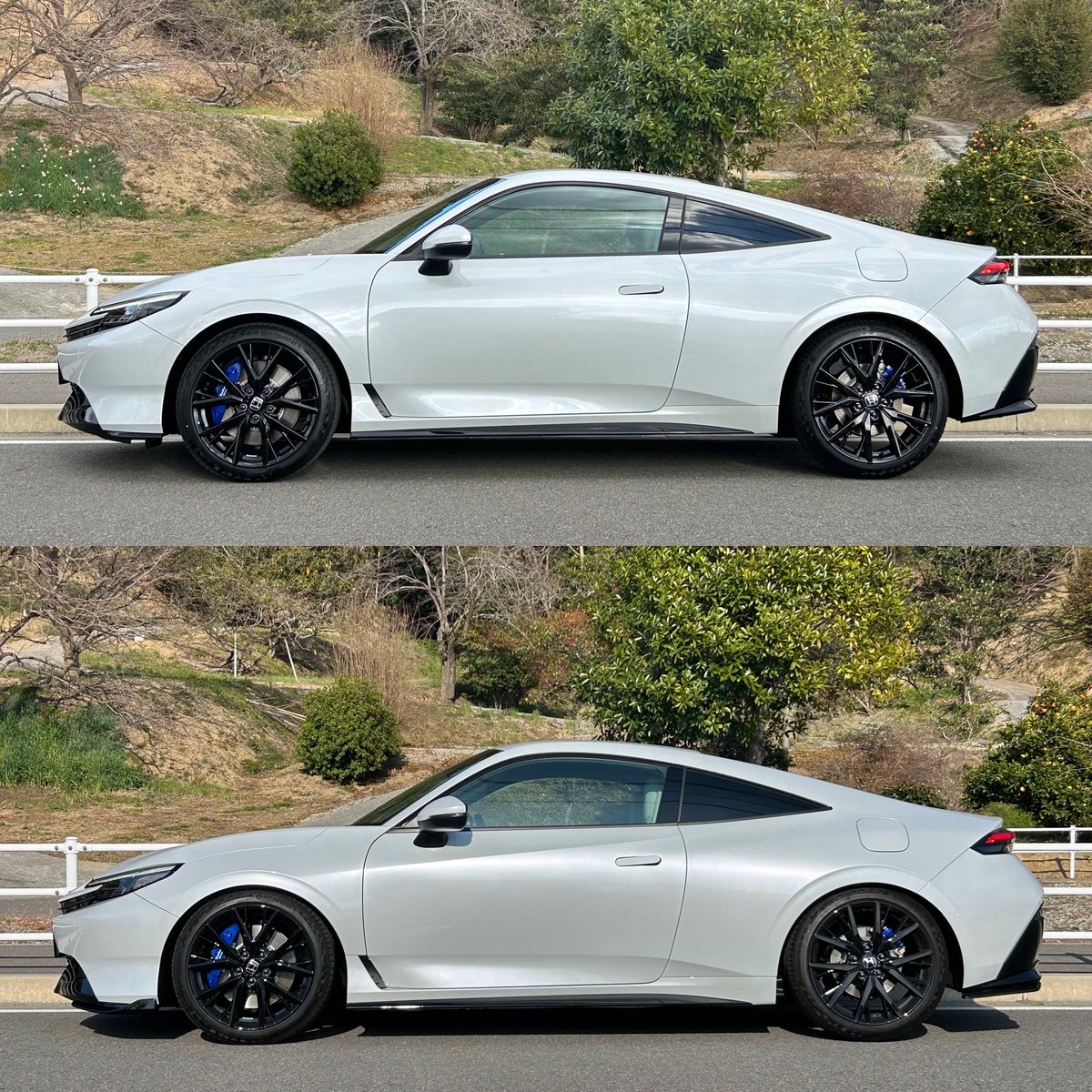 polo4485's tweet image. 理想的なダウン量👍
前後-30mmで、乗り味もマイルド✨

予約開始しました。5月末入荷予定

#BF1 #プレリュード #detan #ローダウン #ダウンサス 

colorconcept.jp/sales/2025/