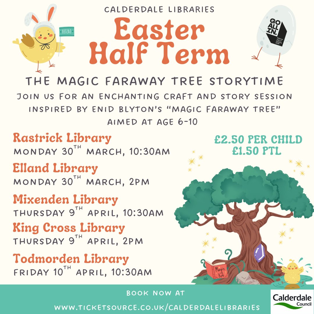 Calderdale Libraries tweet media