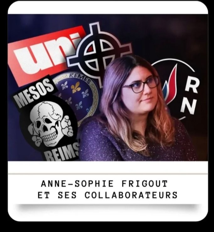 jcmarne's tweet photo. Candidate RN à la maire de Reims, qui est vraiment derrière @asfrigout ? 

Retrouvez la suite sur https://t.co/vTqeNOir4w https://t.co/xnH5dLP82y