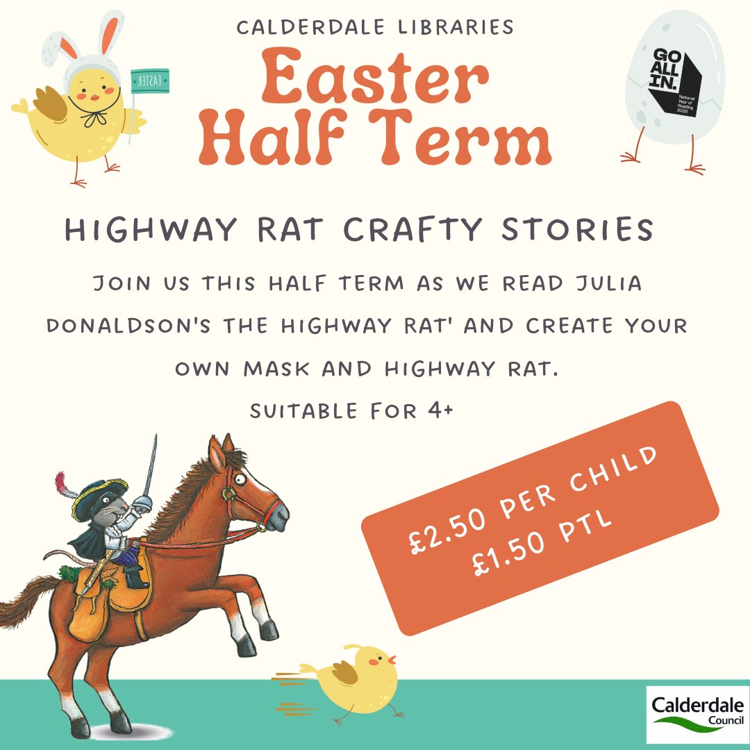 Calderdale Libraries tweet media