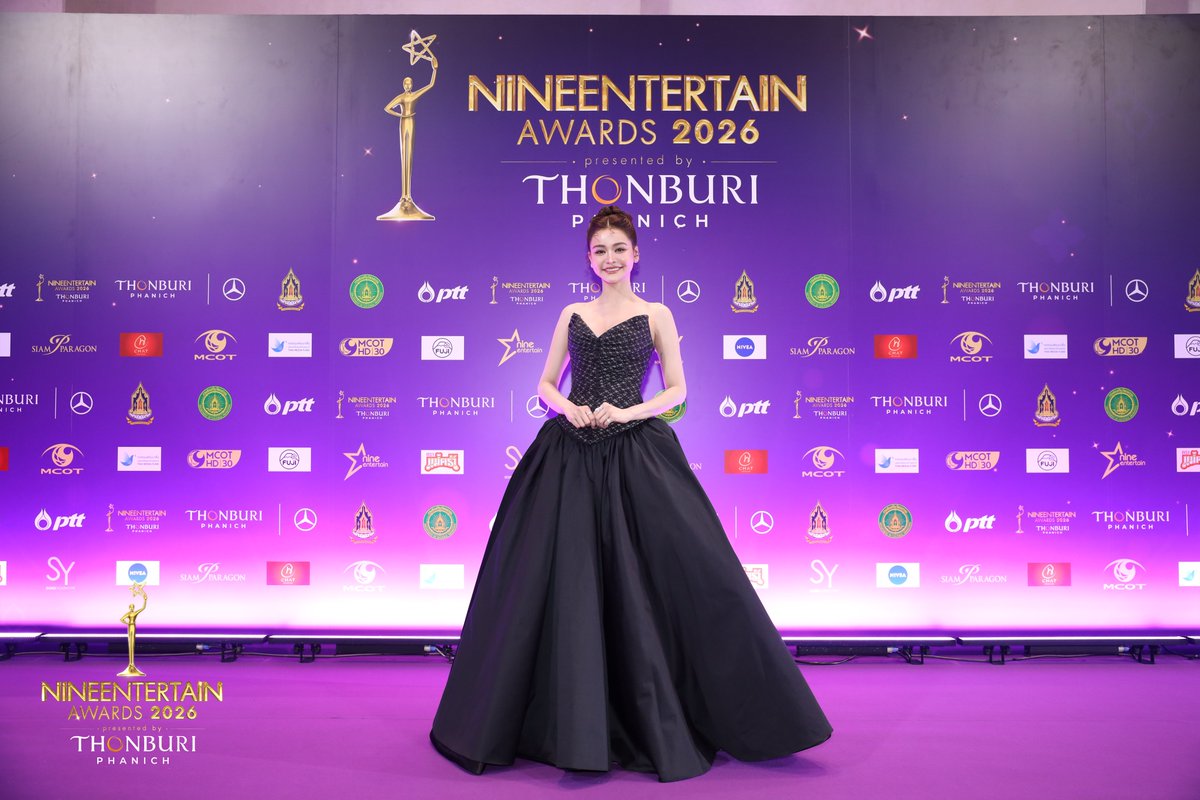 NineEntertain's tweet photo. #อิงฟ้าวราหะ บนพรมม่วงไนน์เอ็นเตอร์เทน อวอร์ด 2026 สวยสง่าสุด ๆ 

#9entertainawards2026 https://t.co/4n8K4i3zhN
