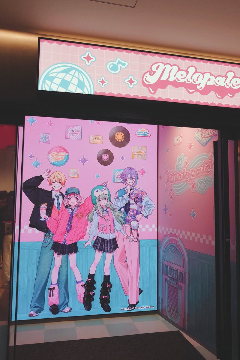 メロパレ行きましたー🩷🩷🩷
