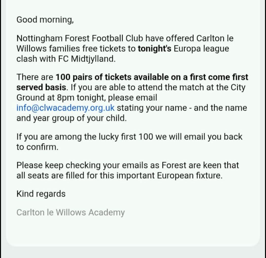 Days Until Notts 'Bottle Job' FOReST Are Relegated tweet media