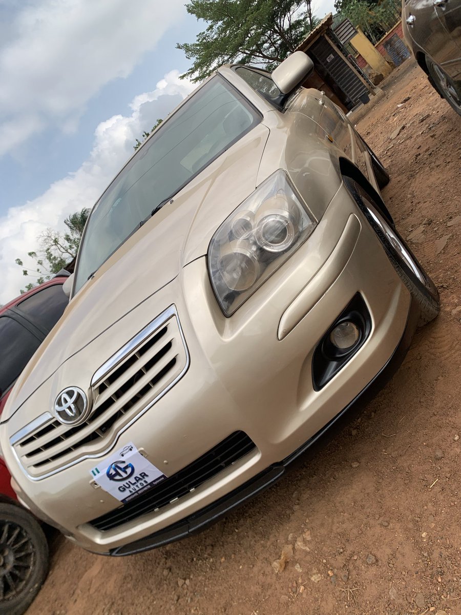 gularautos's tweet image. 2008 Toyota Avensis Manual Transmission ⚙️ 
Super Clean Car 👌 ✨ 
- Leather Seats 💺 
- AC Chilling 🥶 
- Brand New Tires 🛞 
- Allow Wheels 🛞 
Buy &amp;amp; Enjoy 💯 

Price: 4.5m 

NB: Refer &amp;amp; Earn 💰 

Auto Excellence Guaranteed! 

#fyp #fyppppppppppppppppppppppp #foryoupage