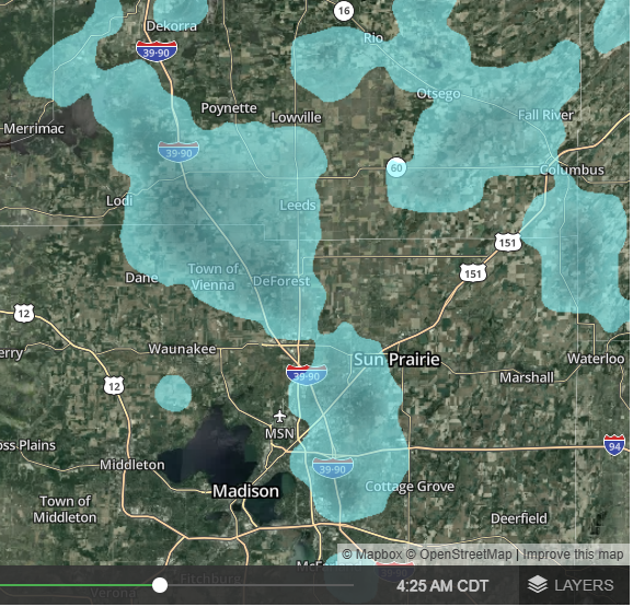 TimMulcahy1's tweet photo. @madisontraffic Yeah, this probably has something to do with it. I can confirm is was VERY icy between Lodi and DeForest on the back roads. https://t.co/txc7KV7dsF