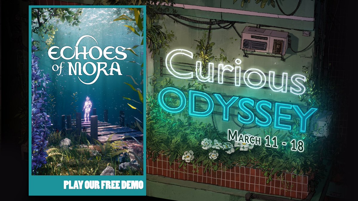 Selkies Interactive 🦭 Echoes of Mora on STEAM 🔮 tweet media
