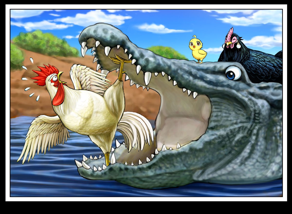 Before the anime drops, reposting the old illustration full of