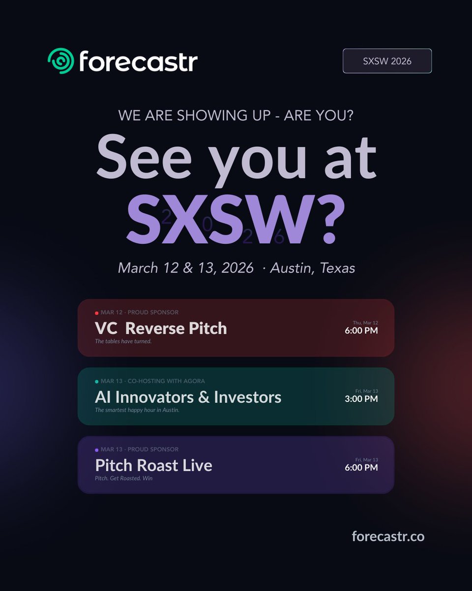 Forecastr tweet media