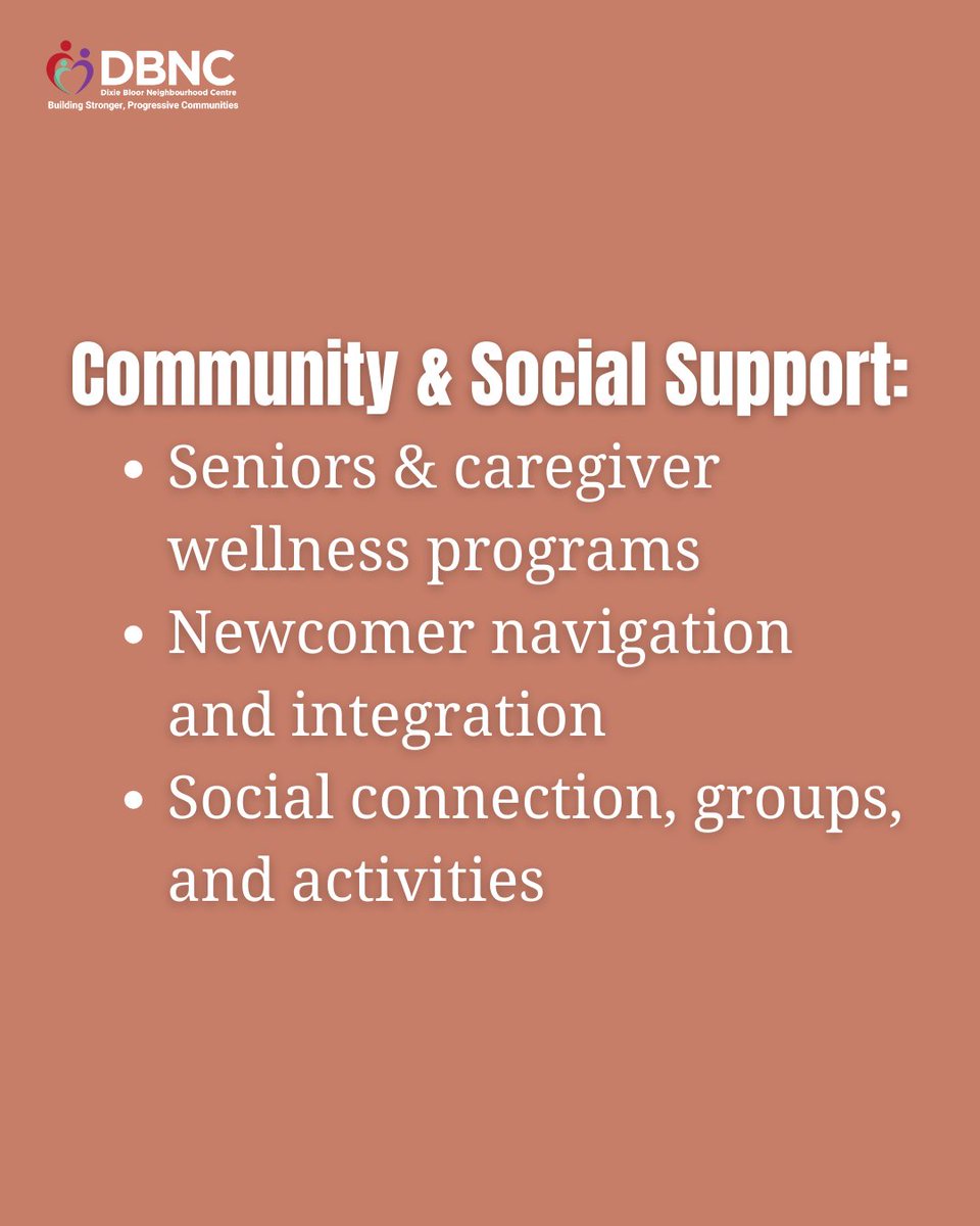 Dixie Bloor Neighbourhood Centre (DBNC) tweet media