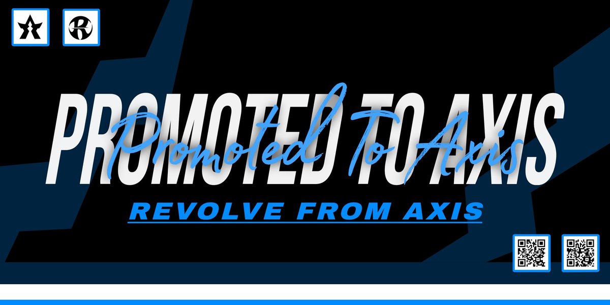 Axs_JP's tweet image. 【メンバー昇格のお知らせ】

AXIS/ちぇす @Noches621 
AXIS/HAYATO @fn_HAYATO 

以上の2名が育成チームから昇格します🔥

2人とも今シーズンdiv1に進出…
今後の活躍に大注目です！#Axs_jp