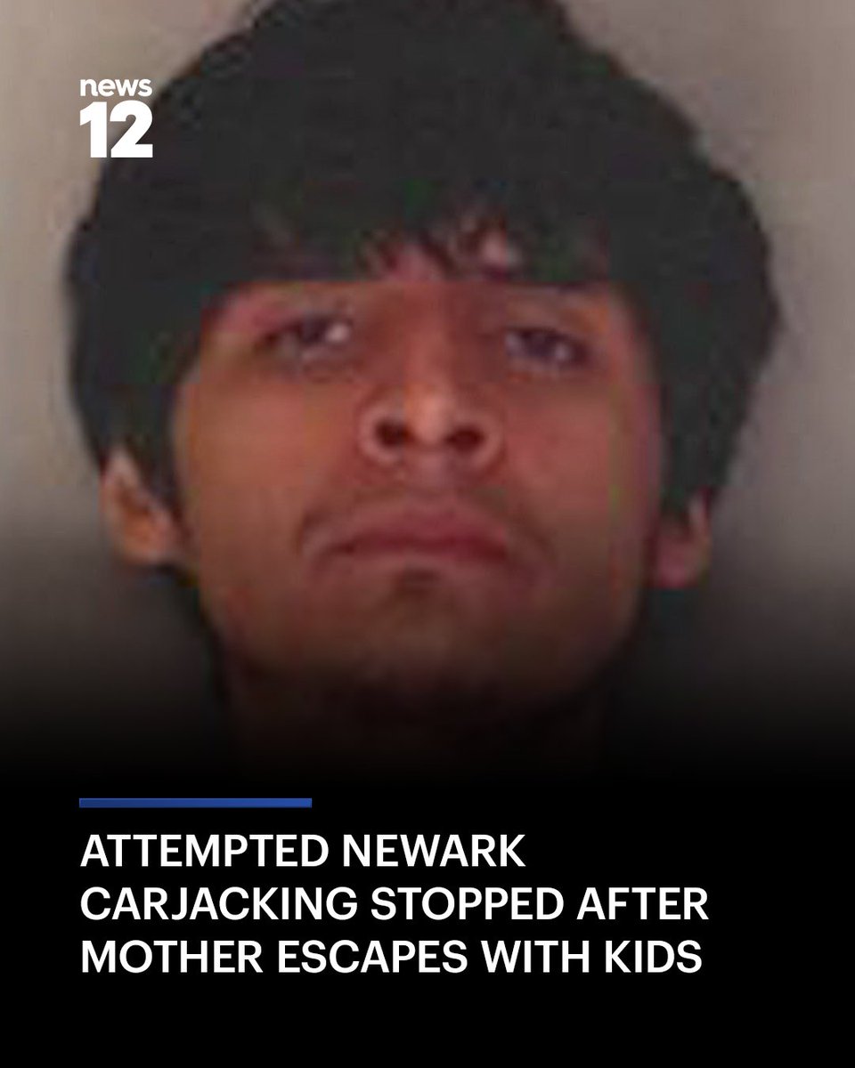 News12NJ's tweet image. CARJACKING ATTEMPT: Officials say Pedro Salazar climbed into a parked car on Bloomfield Avenue in Newark last weekend and threatened to drive off with a mother and her two kids inside. 

READ MORE: bit.ly/3NtTyDf

#News12NJ  #Newark #Crime