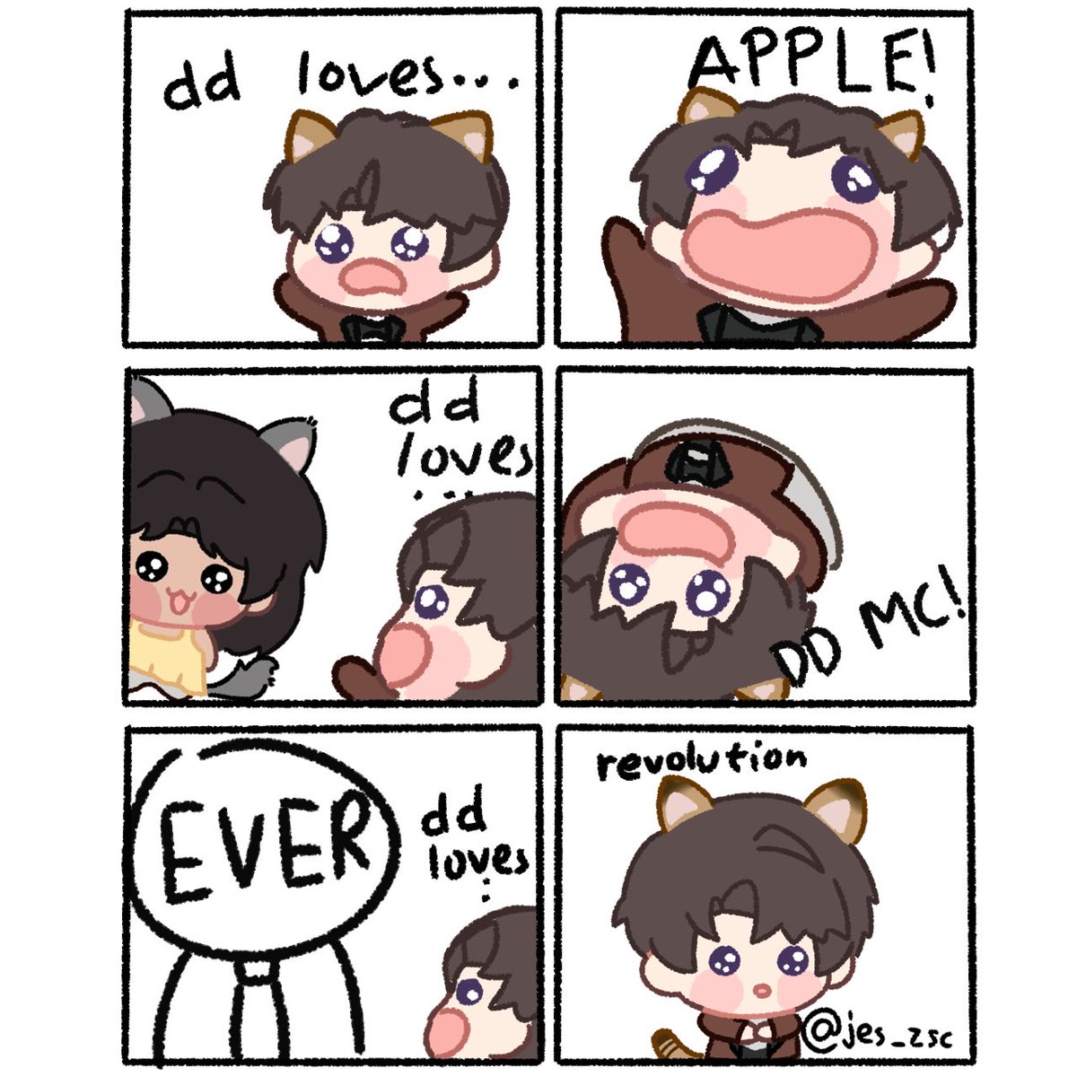 Day 60 - what dd lebleb loves? 

#LoveandDeepspace #Caleb