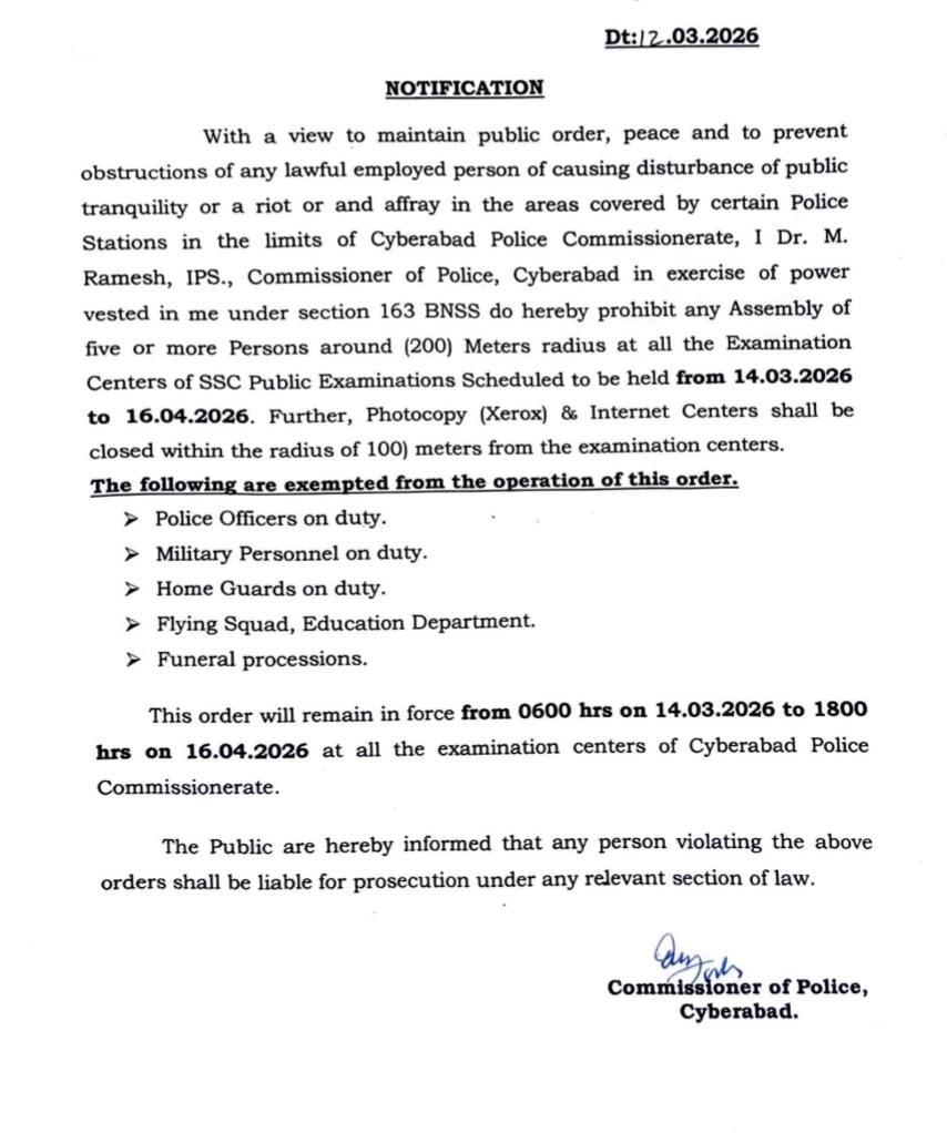 Cyberabad Police tweet media