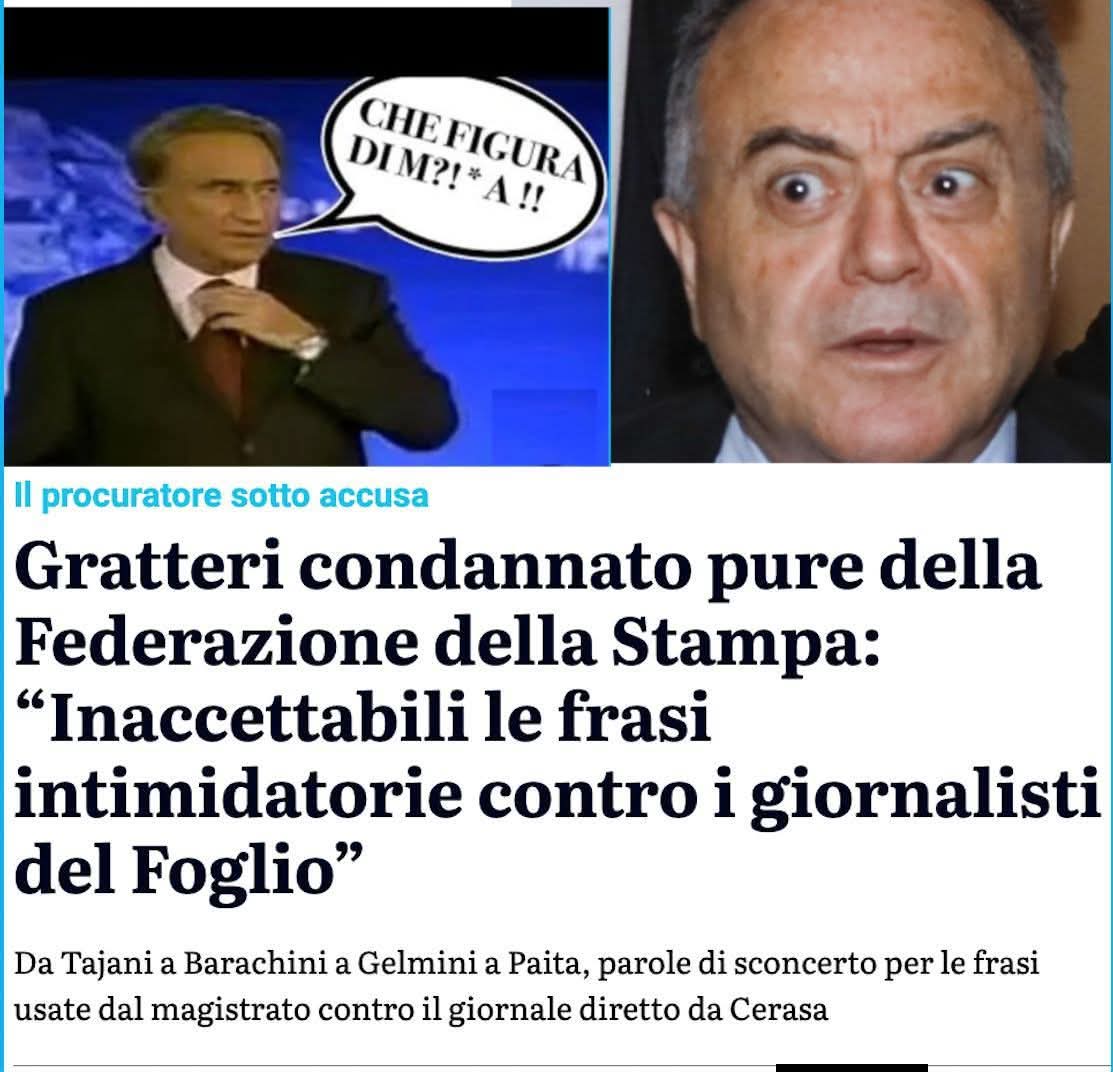 Le minacce del guappo Nicolino ai giornalisti del "FOGLIO"