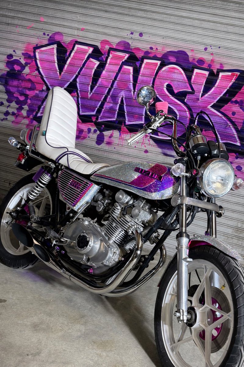 yvnsk_'s tweet photo. アップハン最高✨️

 #gs400 #族車 #バイク https://t.co/tAVAlhWbAy