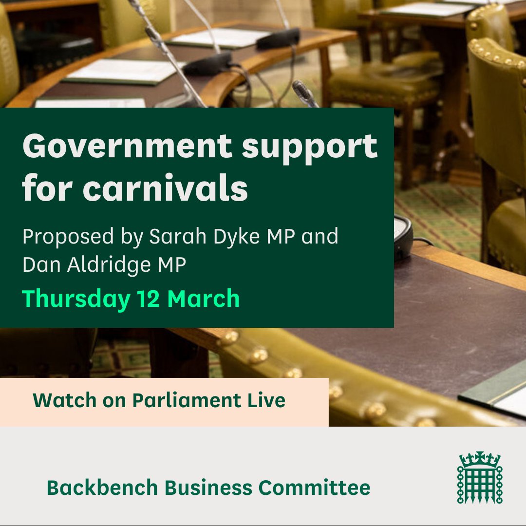 Backbench Business Committee tweet media