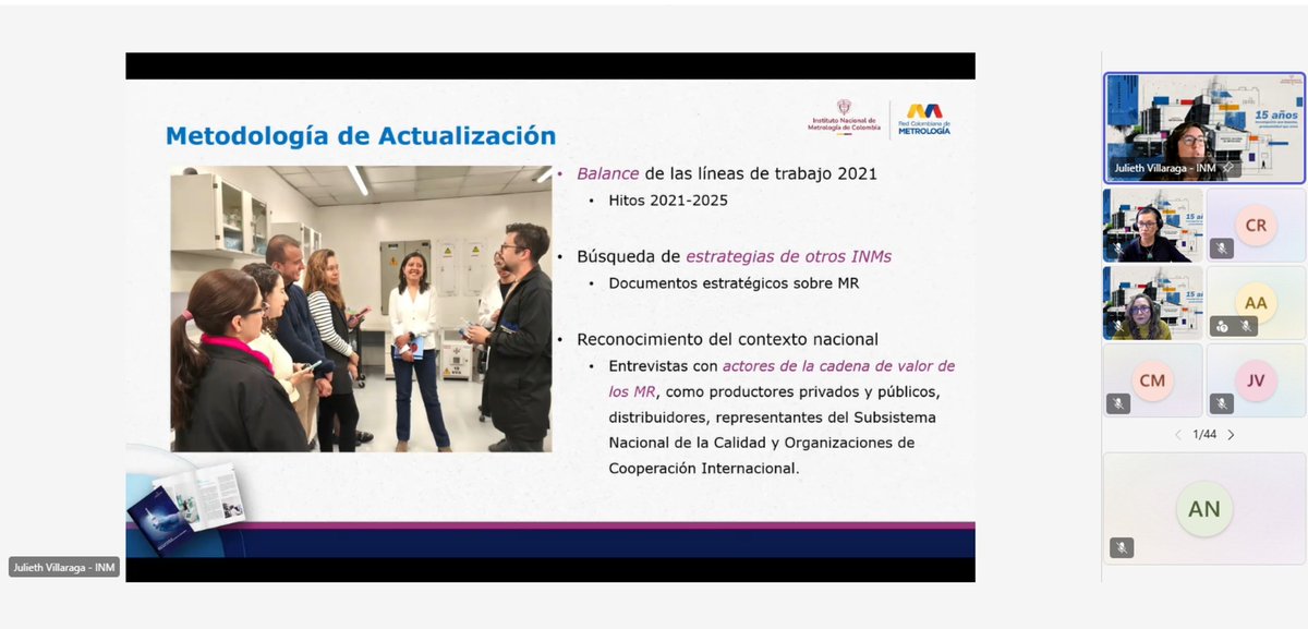 Instituto Nacional de Metrología - INM de Colombia tweet media