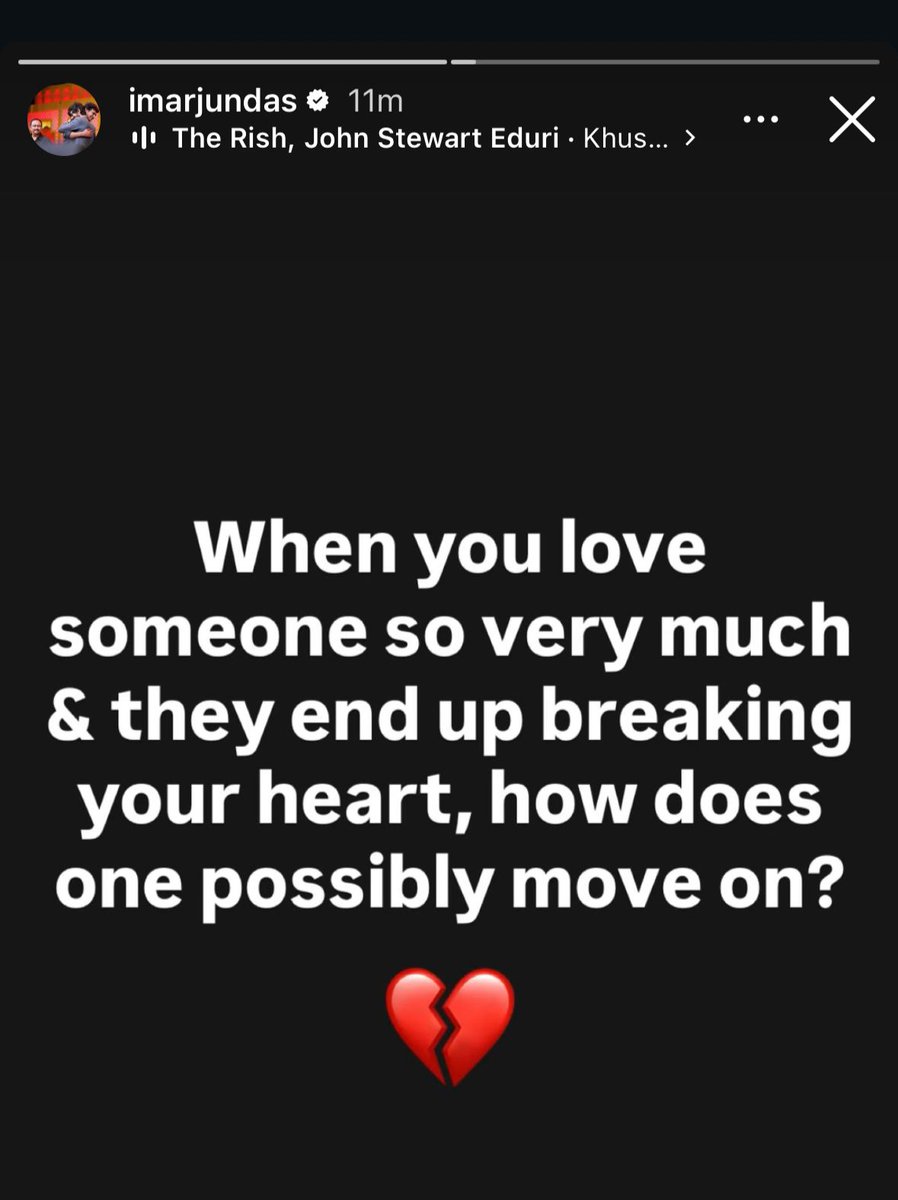 rameshlaus's tweet photo. Actor @iam_arjundas 's insta story.. https://t.co/gkLmtbzrFU