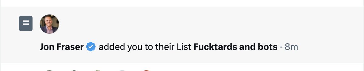 trudat2020's tweet image. For reference,here's how a #Conservative deals with truth.
Poor bugger can't get over how #MarkCarney keeps getting MPs to join #Liberal govt. 
So here's Jon, impotent in his fury about #Carney, lashing out at X users who inform him that floor crossing is legal.
Truth hurts them.